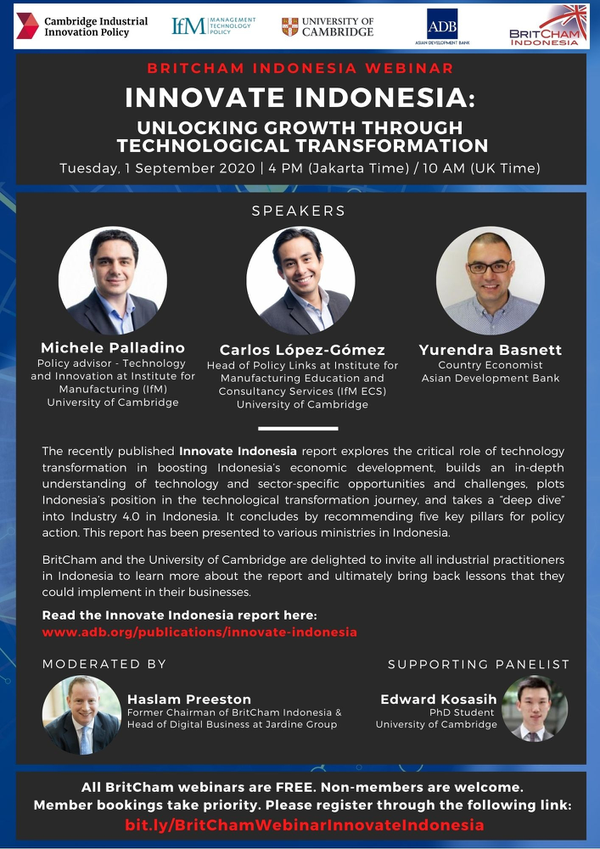 Innovate Indonesia: Unlocking Growth Through Technological Transformation