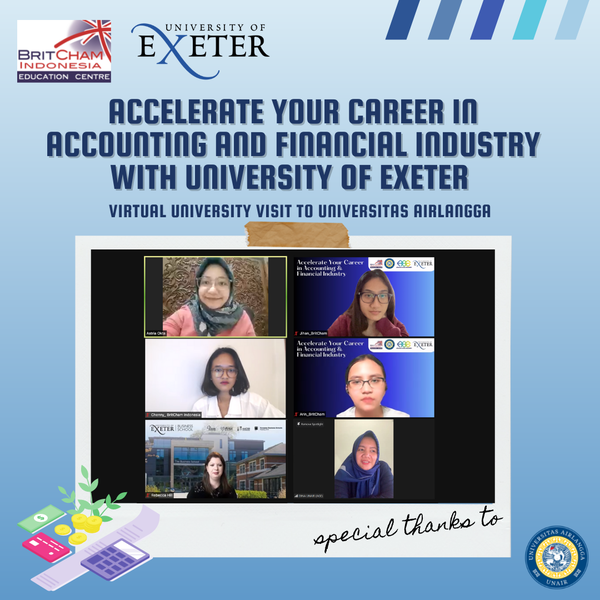 [EXCLUSIVE!] Accelerate Your Career in Accounting and Financial Industry with University of Exeter | Universitas Airlangga