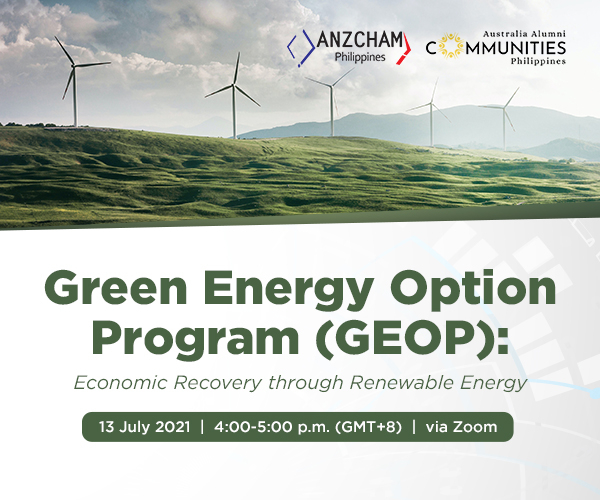 Green Energy Option Program Economic Recovery Through Renewable Energy 