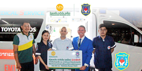 Phongsavanh Insurance (APA)'s CSR Activity – VTE Rescue