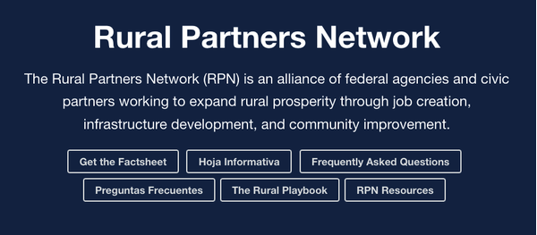 How is the Rural Partners Network Different?