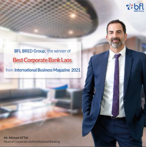BFL BANK BEST CORPORATE IN LAOS 2021