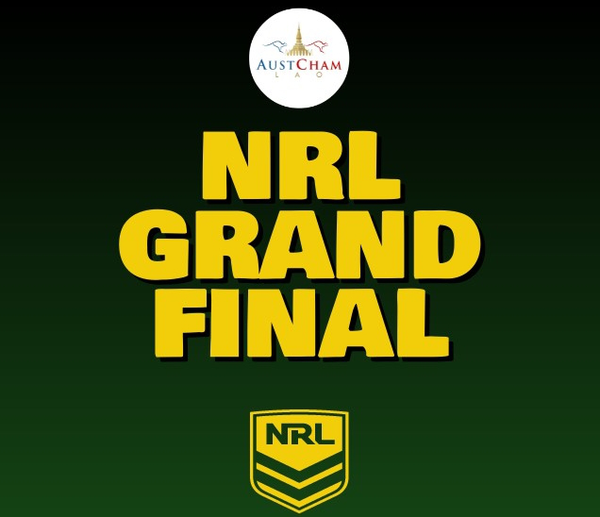 NRL Grand Final Australian Chamber of Commerce to Lao PDR on Glue Up