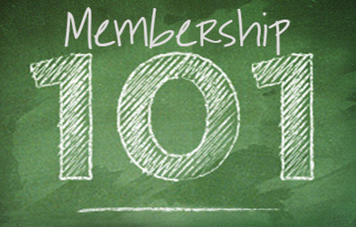 Membership 101 is this Friday