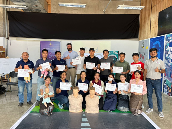 First Aid and CPR Training in Lao Language