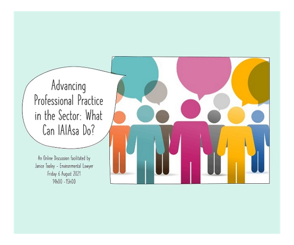 Advancing Professional Practice in the Sector: What can IAIAsa do ...