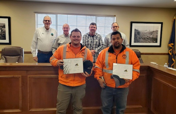 Twin Falls Highway District Duo Attains Road Master Certification