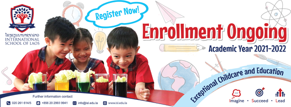 ENROLLMENT ONGOING! ACADEMIC YEAR 2021 - 2022