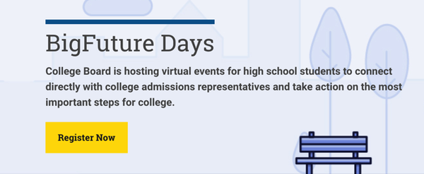 College Board Virtual Events for High School Students
