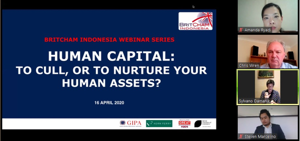 BritCham Indonesia WEBINAR SERIES : Human Capital - To Cull or to Nurture Your Human Assets?