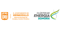 Agencia Municipal de Energía y Cambio Climático de Hermosillo y Clúster de Energía Sonora logo