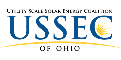 The Utility Scale Solar Energy Coalition of Ohio (USSEC) logo