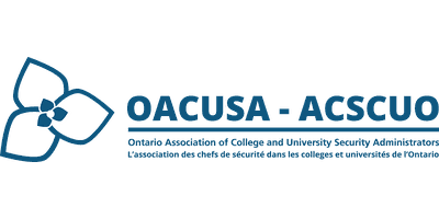 The Ontario Association of College and University Security Administrators (OACUSA logo