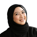 Roosalina Wulandari (Co-founder of SheCodes Society and Assistant Professor in the Psychology Department, Faculty of Humanities at Binus University)