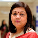 Lt. COL.(Retd.) Mrs. Madhumita Dhall (Director Nursing of Rajiv Gandhi Cancer Institute and Research Centre)