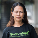 Abigail Aguilar (Regional Campaign Coordinator at Greenpeace Southeast Asia)