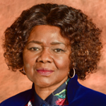 Honourable (Prof) Hlengiwe Mkhize (Deputy Minister in the Presidency at Women, Youth and People with Disability, South Africa)