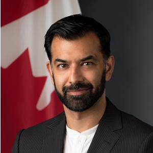 Consul General Zaib Shaikh (Consul General of Canada in Los Angeles)