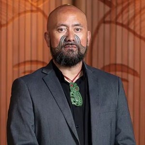 Graham Tipene (Kaiurungi / Lead Designer at Te Wheke Moko Design Studio)