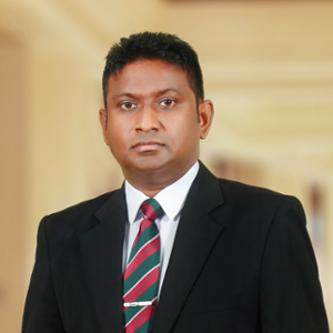 PRASAD DHARMASENA (Director and CEO of National Institute of Plantation Management, Ministry of Plantation, Sri Lanka)