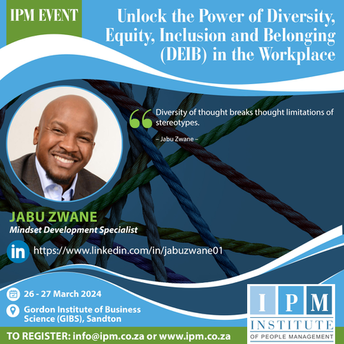 Jabu Zwane (Executive Coach | Facilitator | Speaker | Entrepreneur at Mindset Development Institute)