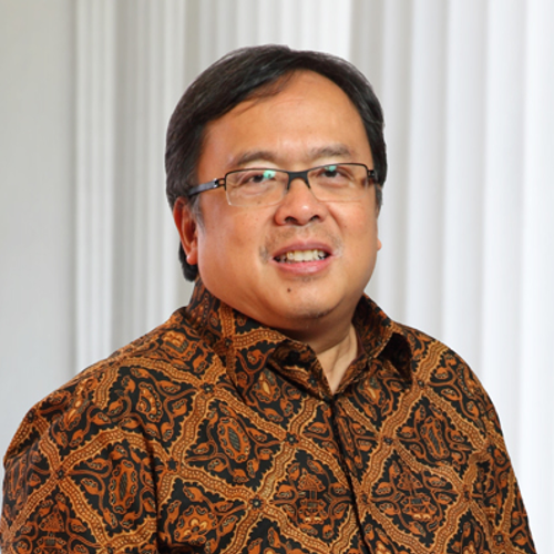 Prof. Bambang Brodjonegoro, Ph.D. (Minister of Indonesian Development Agency at Ministry of National Development Panning of Republic of Indonesia)