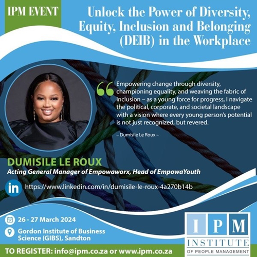 Dumisile Le Roux (Acting General Manager at EmpowaWorx)