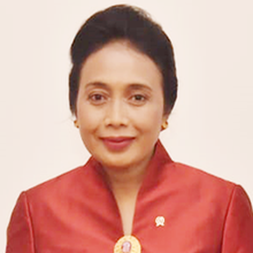 I Gusti Ayu Bintang Darmawati* (Minister of Women's Empowerment and Child Protection at Republic of Indonesia*)