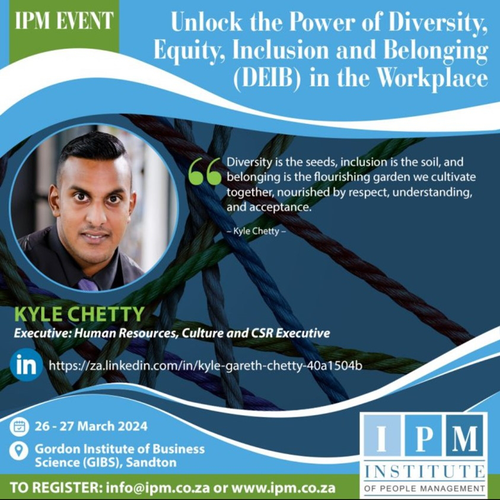 Kyle Chetty (Executive: Human Resources, Culture and CSR Executive)