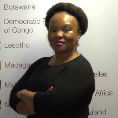 Ms. Maxine Hlaba (Manager: Executive Secretariat at SADC Banking Association)